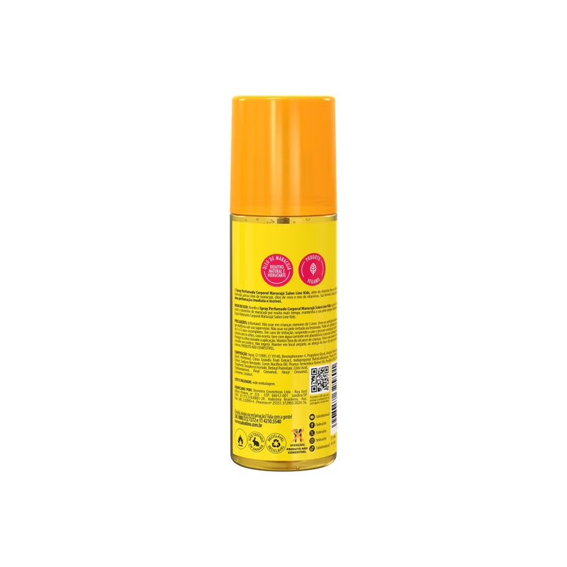 Kit Maracujá com Spray Perfumado, Creme para Pentear e Gelatina
